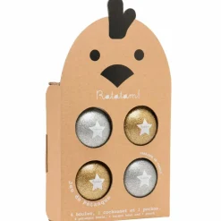 Jeux de boules Argent et Or (4 pièces)