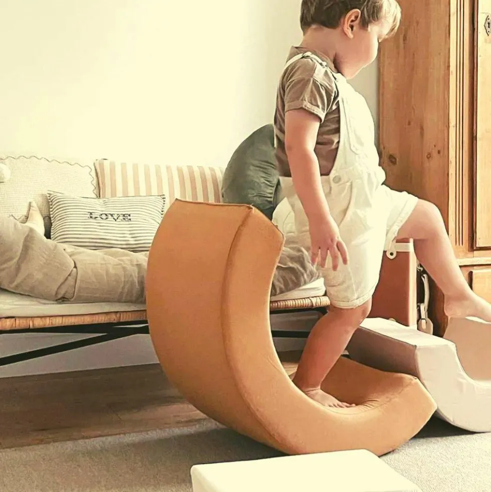 Jeux en mousse Milo arc-en-ciel camel, sand, milk (3 blocs)