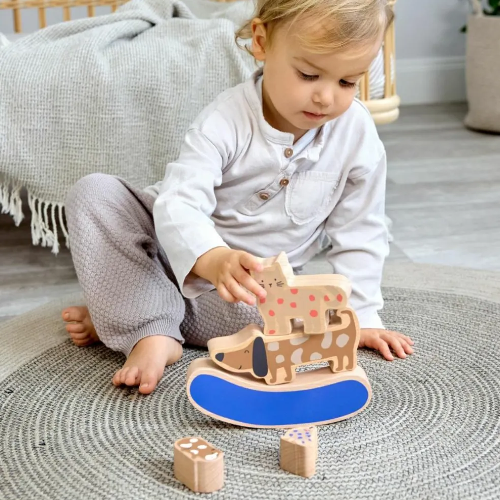 Jouet à empiler en bois Little Mateys