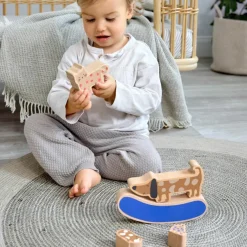 Jouet à empiler en bois Little Mateys