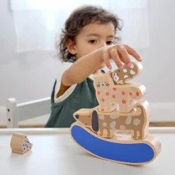 Jouet à empiler en bois Little Mateys