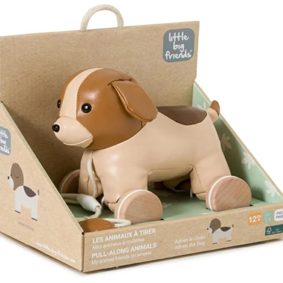 Jouet à tirer Adrien le Chien