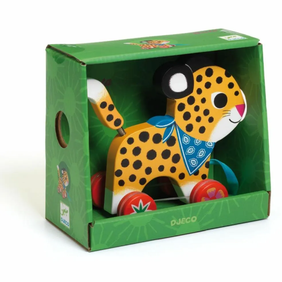 Jouet à tirer Baby couleur Greta