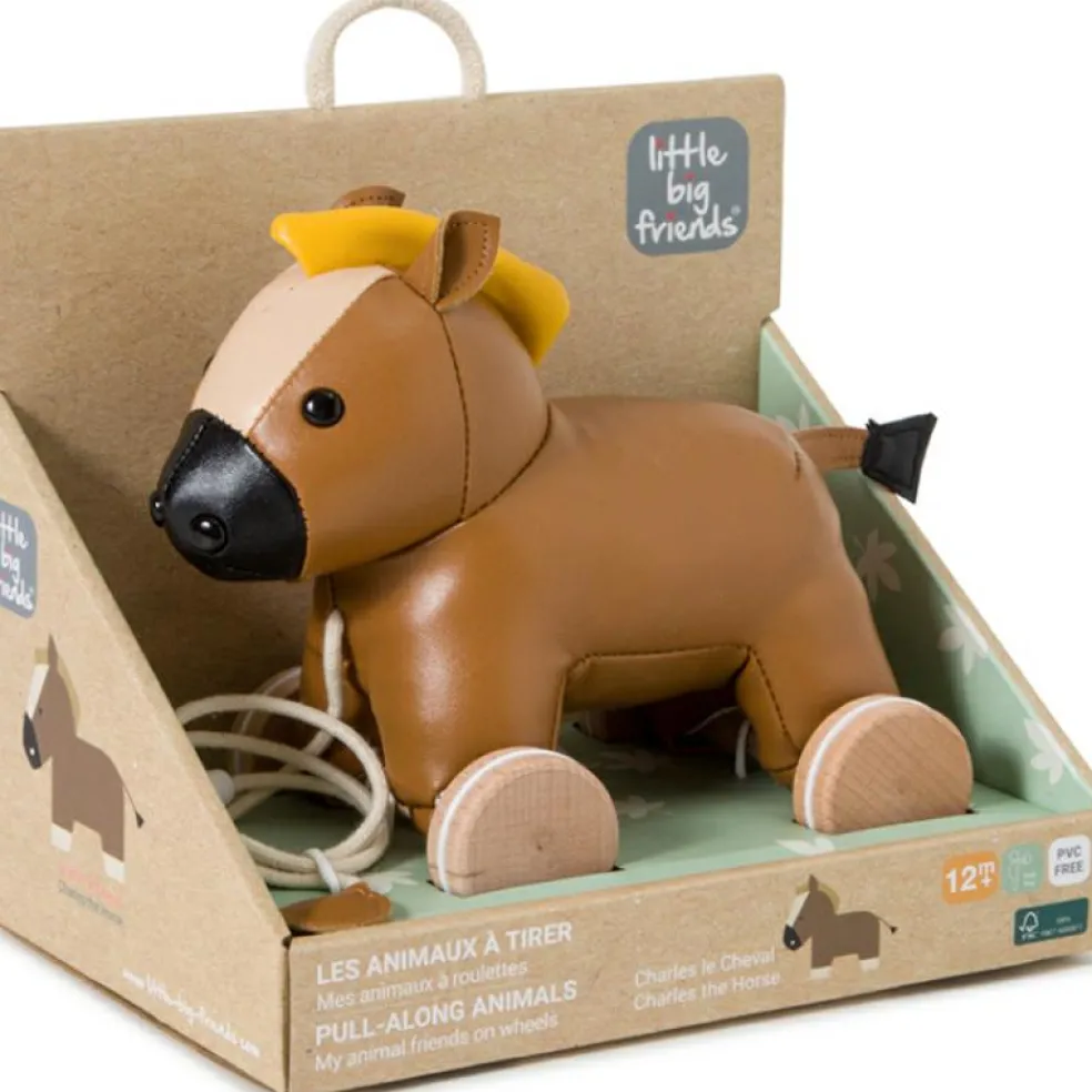 Jouet à tirer Charles le Cheval