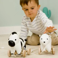 Jouet à tirer Robert le Zèbre