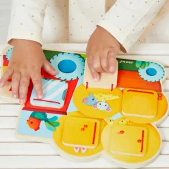 Jouet Cache-cache Tracteur Ferme