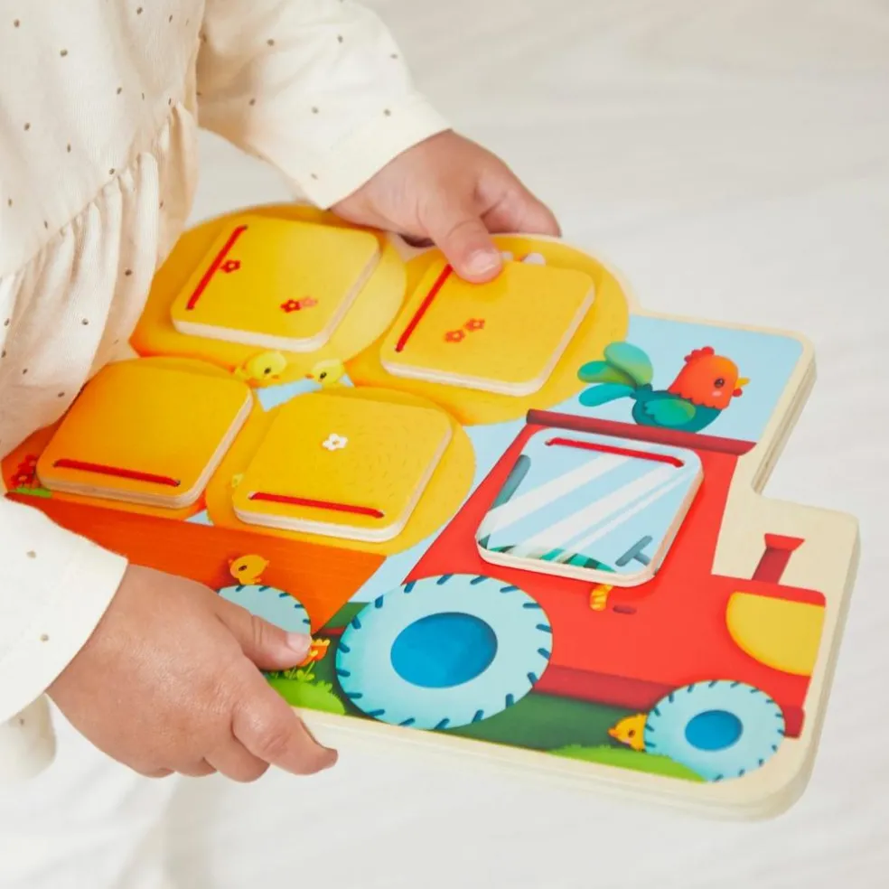 Jouet Cache-cache Tracteur Ferme