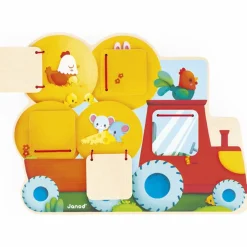 Jouet Cache-cache Tracteur Ferme