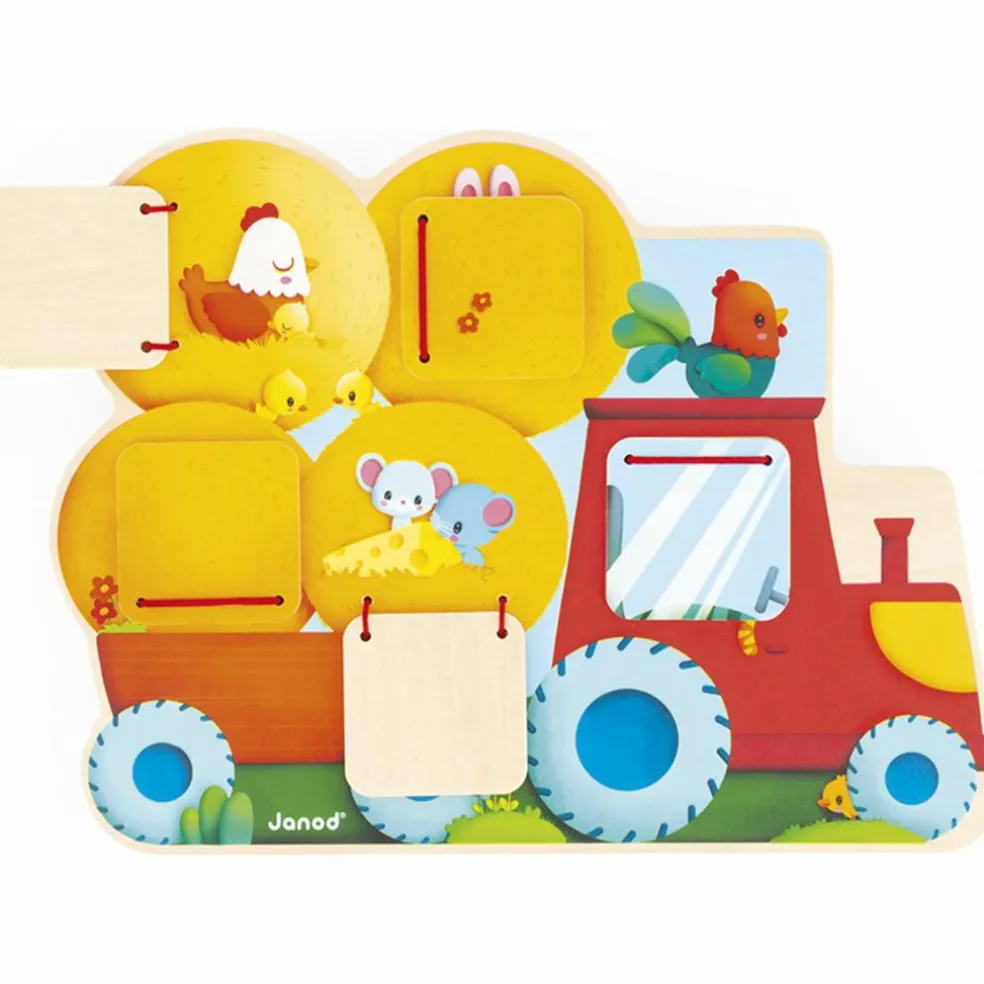 Jouet Cache-cache Tracteur Ferme