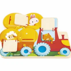 Jouet Cache-cache Tracteur Ferme