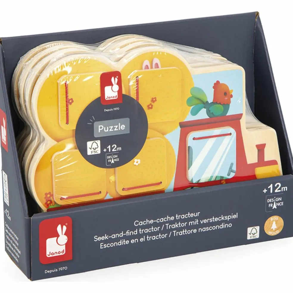 Jouet Cache-cache Tracteur Ferme