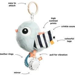 Jouet d'activité sensoriel Birdee Bleu