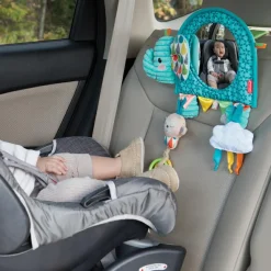 Jouet d'activités à suspendre éléphant miroir