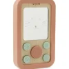 Jouet d'activités téléphone en silicone et bois Mrs. Cat