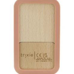 Jouet d'activités téléphone en silicone et bois Mrs. Cat