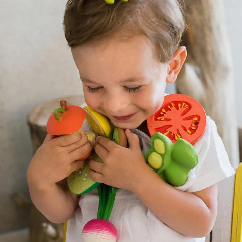 Jouet de dentition Pepa la pomme