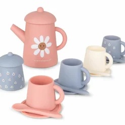 Jouet de plage service à thé Fleurs de marguerite