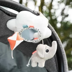 Jouet d'éveil à suspendre pour poussette Playground Multicolore