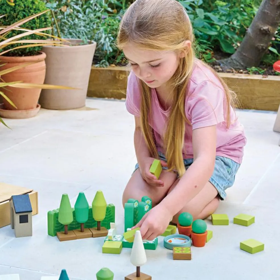 Jouet en bois créateur de jardin