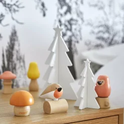 Jouet en bois Oiseaux et Champignons WWF