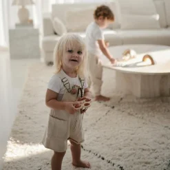 Jouet en silicone Fleur Rose-Blush-Shifting sand