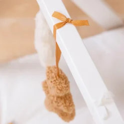 Jouets pour arche d'activités Teddy beige et écru (4 pièces)