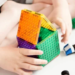 Kit de construction magnétiques de briques intense (16 pièces)