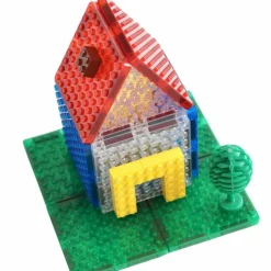 Kit de construction magnétiques de briques intense (16 pièces)