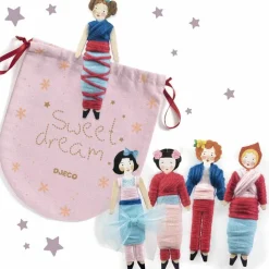 Kit DIY 5 poupées chasse-tracas à créer