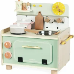 Kitchenette en bois Mamie Soleil (9 pièces)