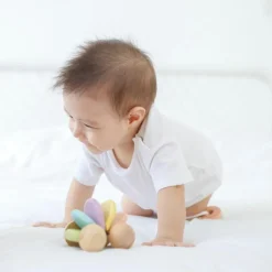 La voiture de bébé pastel