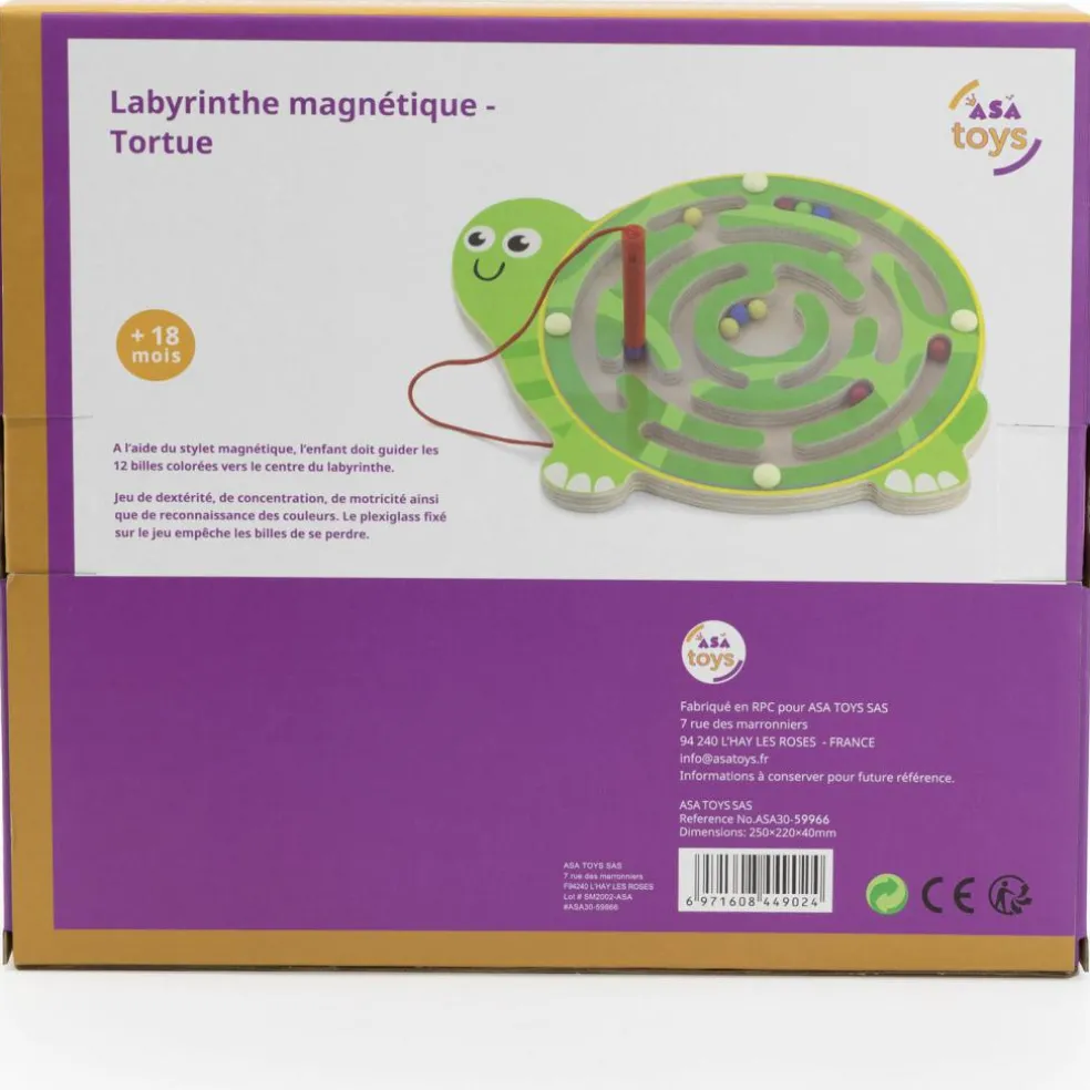 Labyrinthe magnétique Tortue