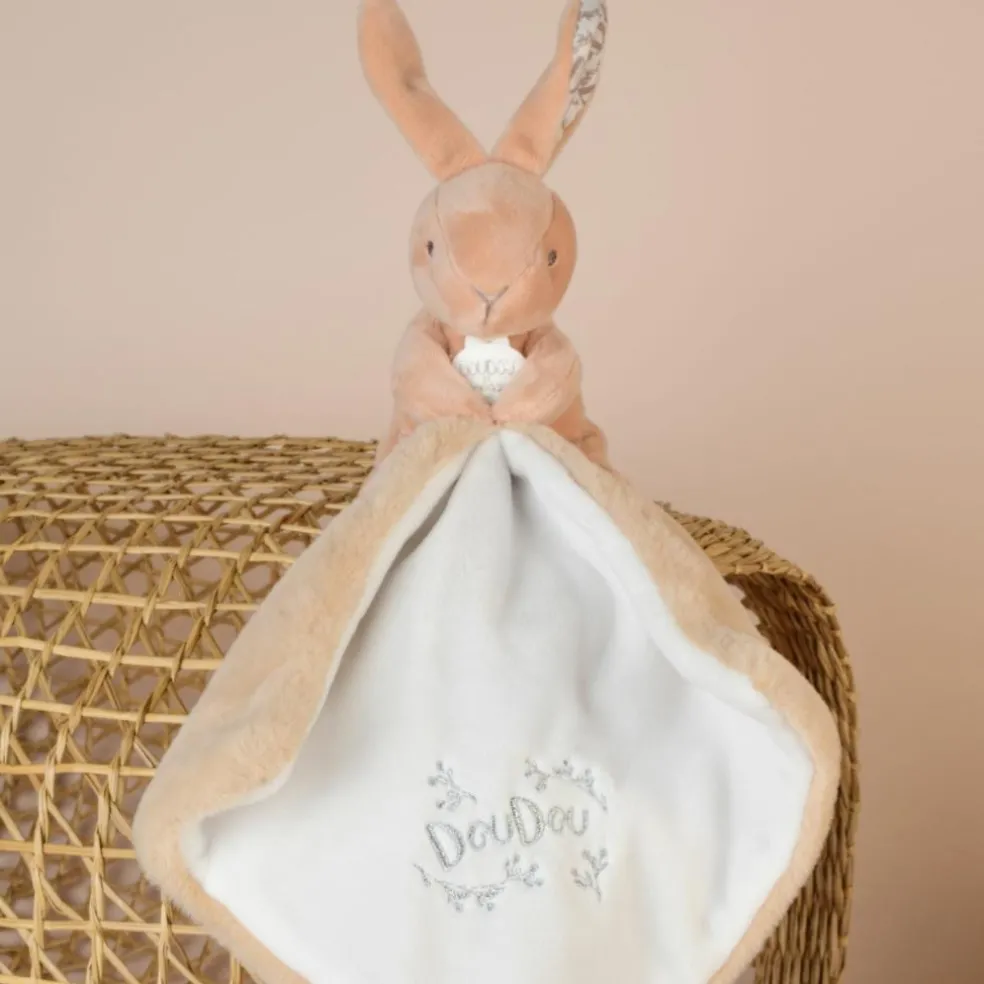 Lapin Doudou beige (10 cm)