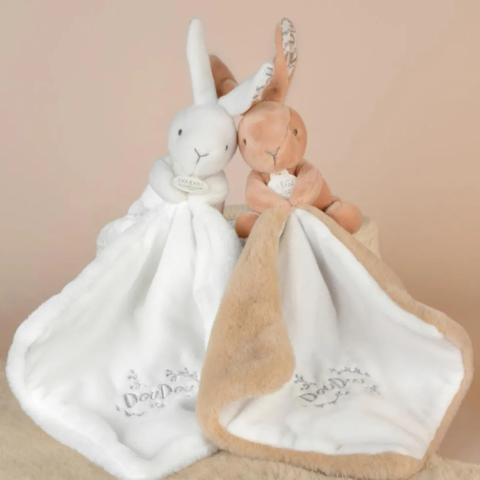 Lapin Doudou beige (10 cm)