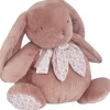 Lapin Doudou Pantin Rose (42 cm)