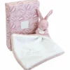 Lapin Doudou rose (10 cm)