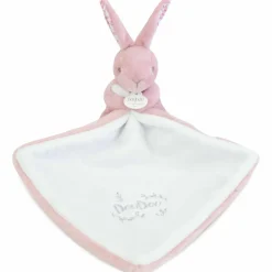 Lapin Doudou rose (10 cm)