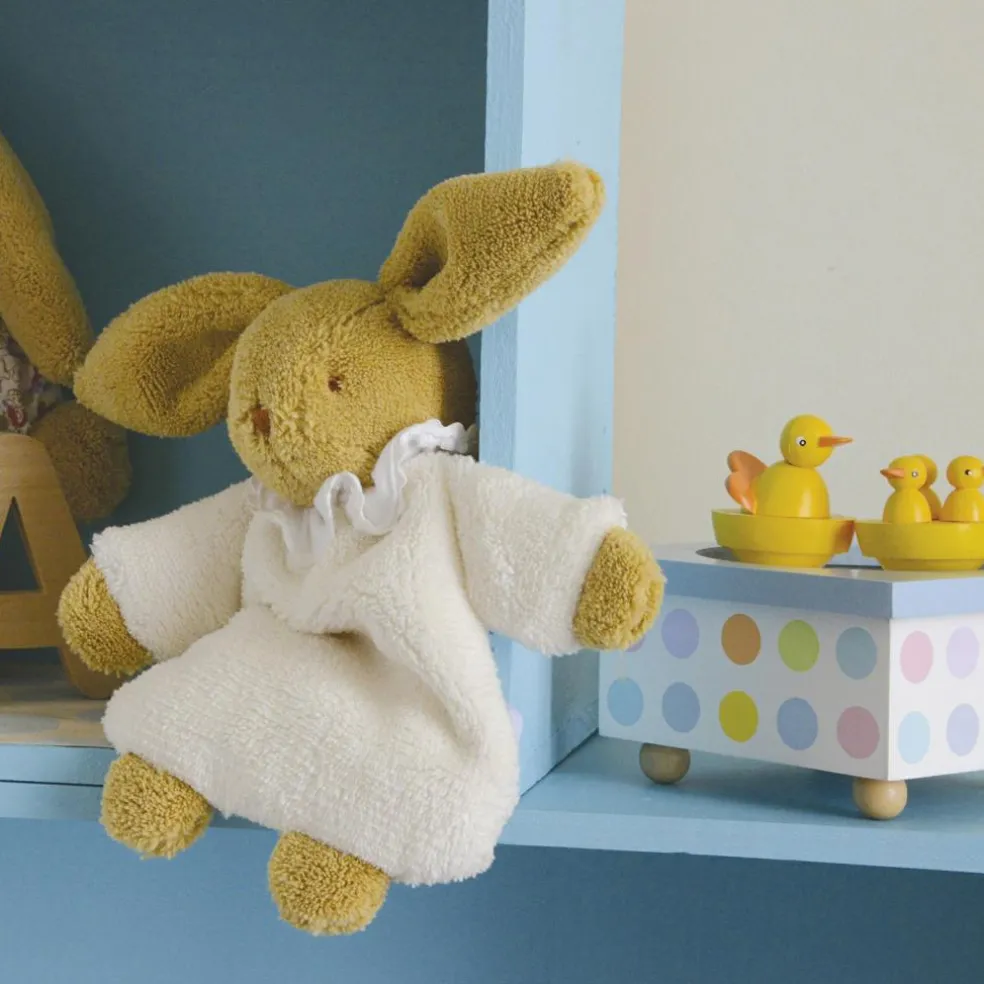 Lapin musical dodo pyjama ivoire (25 cm)