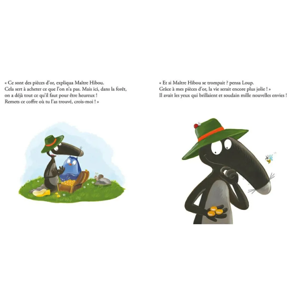 Le loup qui voulait être heureux