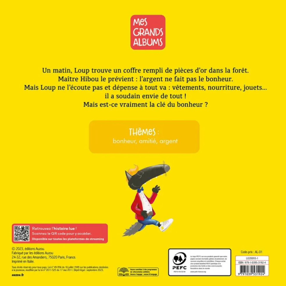 Le loup qui voulait être heureux