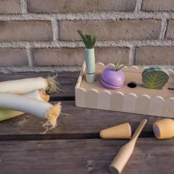 Légumes en bois