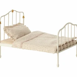 Lit vintage Souris Blanc cassé