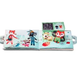 Livre bébé d'activités Bonjour Petit Renard