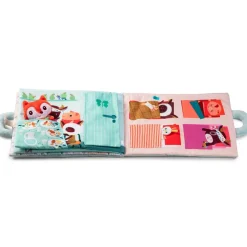 Livre bébé d'activités Bonjour Petit Renard