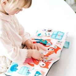 Livre bébé d'activités Bonsoir Petit Renard