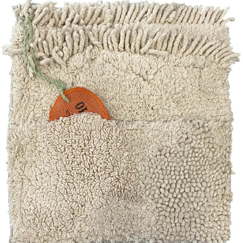 Livre bébé en coton Cool kids eat healthy x Oli & Carol (30 x 27 cm)