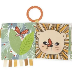 Livre bébé Le lionceau curieux