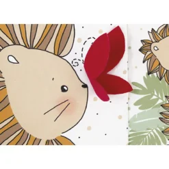 Livre bébé Le lionceau curieux