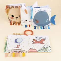 Livre bébé Le lionceau curieux