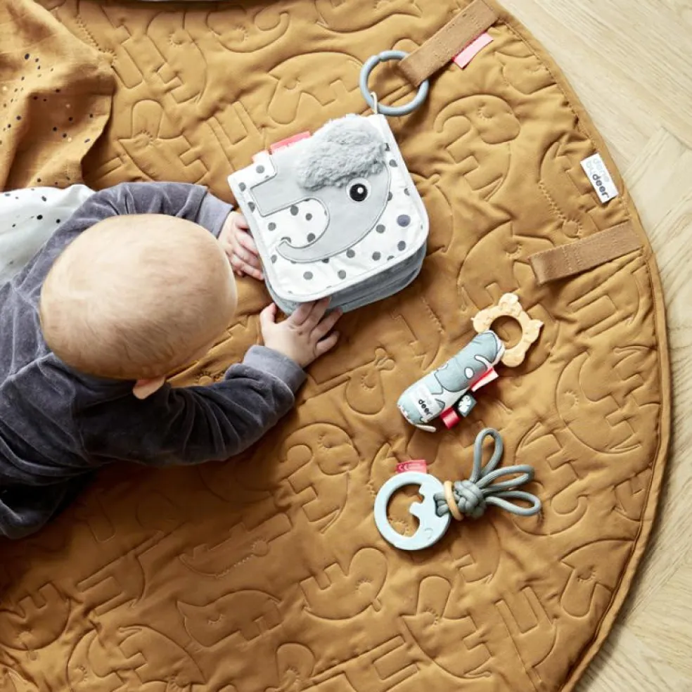 Livre bébé éveil Elphee l'éléphant